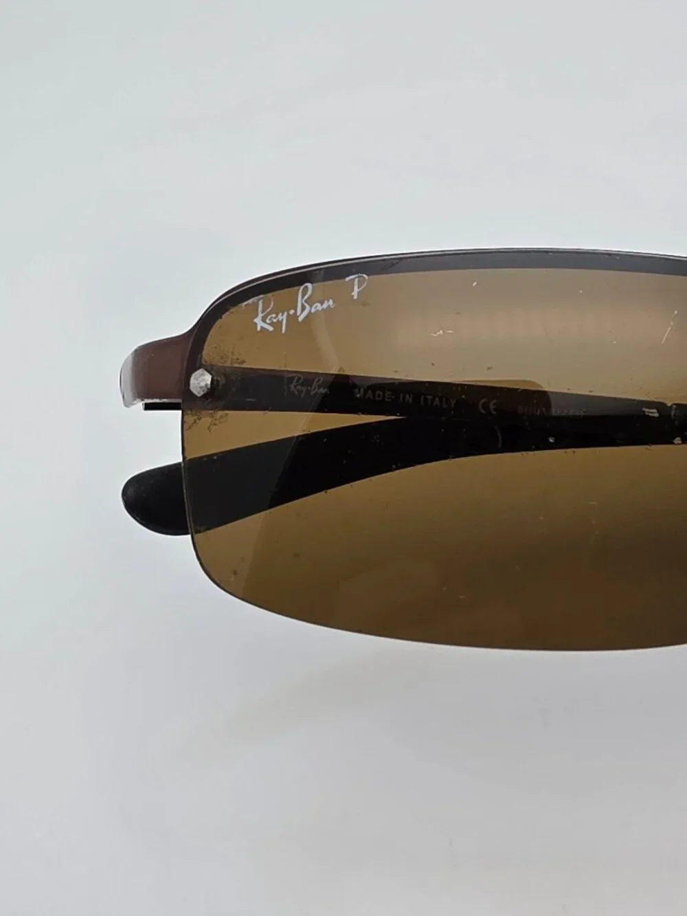Ray-Ban RB3217 014/83 Brown Frame Polarized Brown Lens Sunglasses Italy 58mm